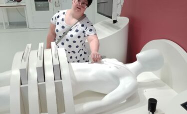 Natalia diagnozuje pacjenta-manekina