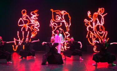 van gogh balet. tancerze tańczą